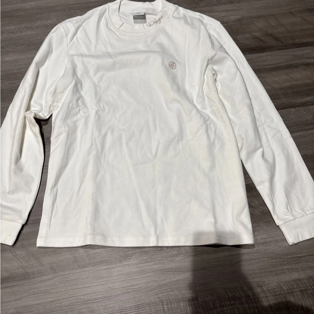 White Long Sleeve Men's Shirt